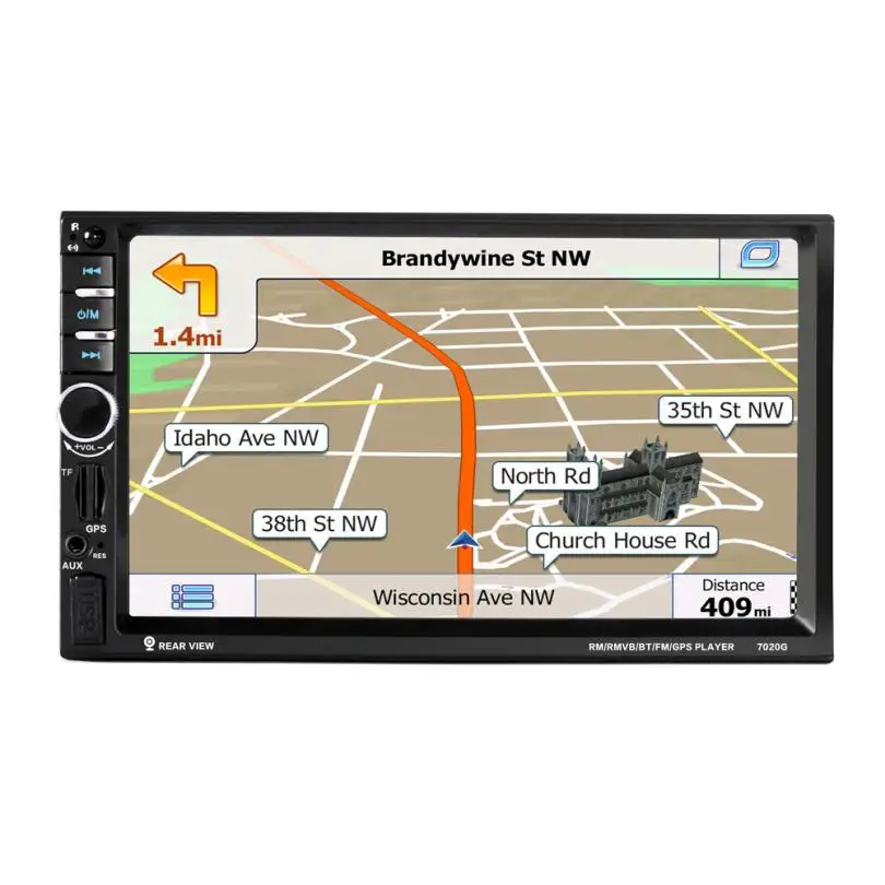Автомагнитола CARPRIE 7 дюймов HD Bluetooth сенсорный экран GPS 2 DIN FM/MP5/MP3/USB/jul5|auto radio|radio din2 din