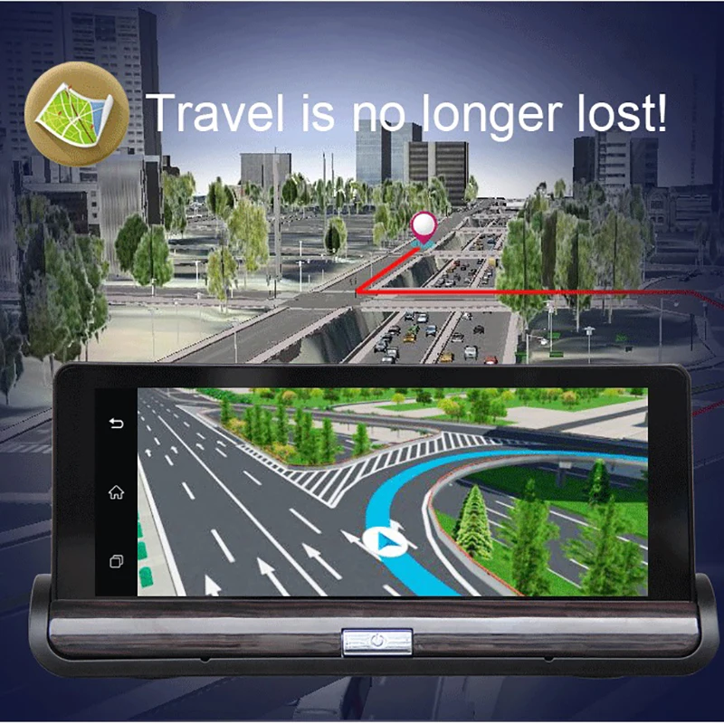 ANSTAR Android Wifi 3g зеркало автомобиля навигатор Dashcam gps 3 в 1 видео Регистраторы DVR Камера