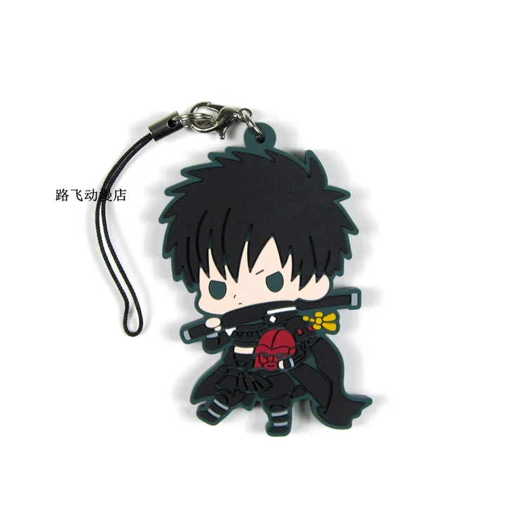 Touken Ranbu Online Ishikirimaru kasuu Kiyomitsu Tsurumaru Kuninaga Mikazuki Munechika фигурка резиновый брелок подвеска