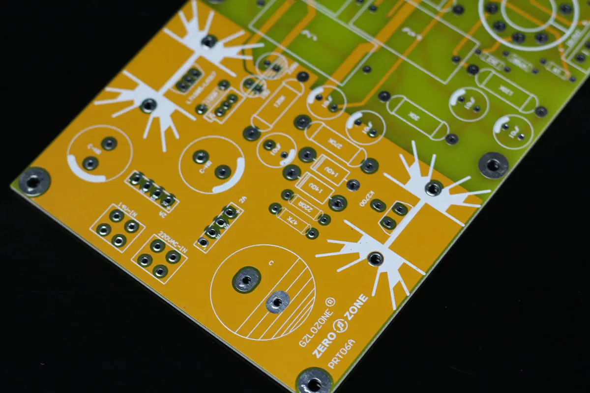 

ZEROZONE PRT-06A 12AX7 +12AT7 Tube preamplifier bare PCB base on MATISSE preamp L7-34