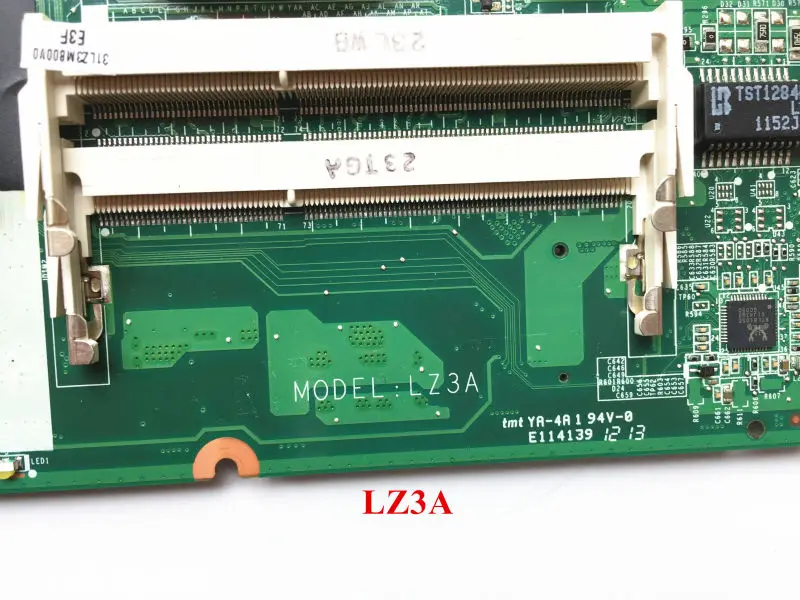 Оригинальная материнская плата для ноутбука Lenovo Z580 DALZ3AMB8E0 PGA989 DDR3 GT630M 2 ГБ