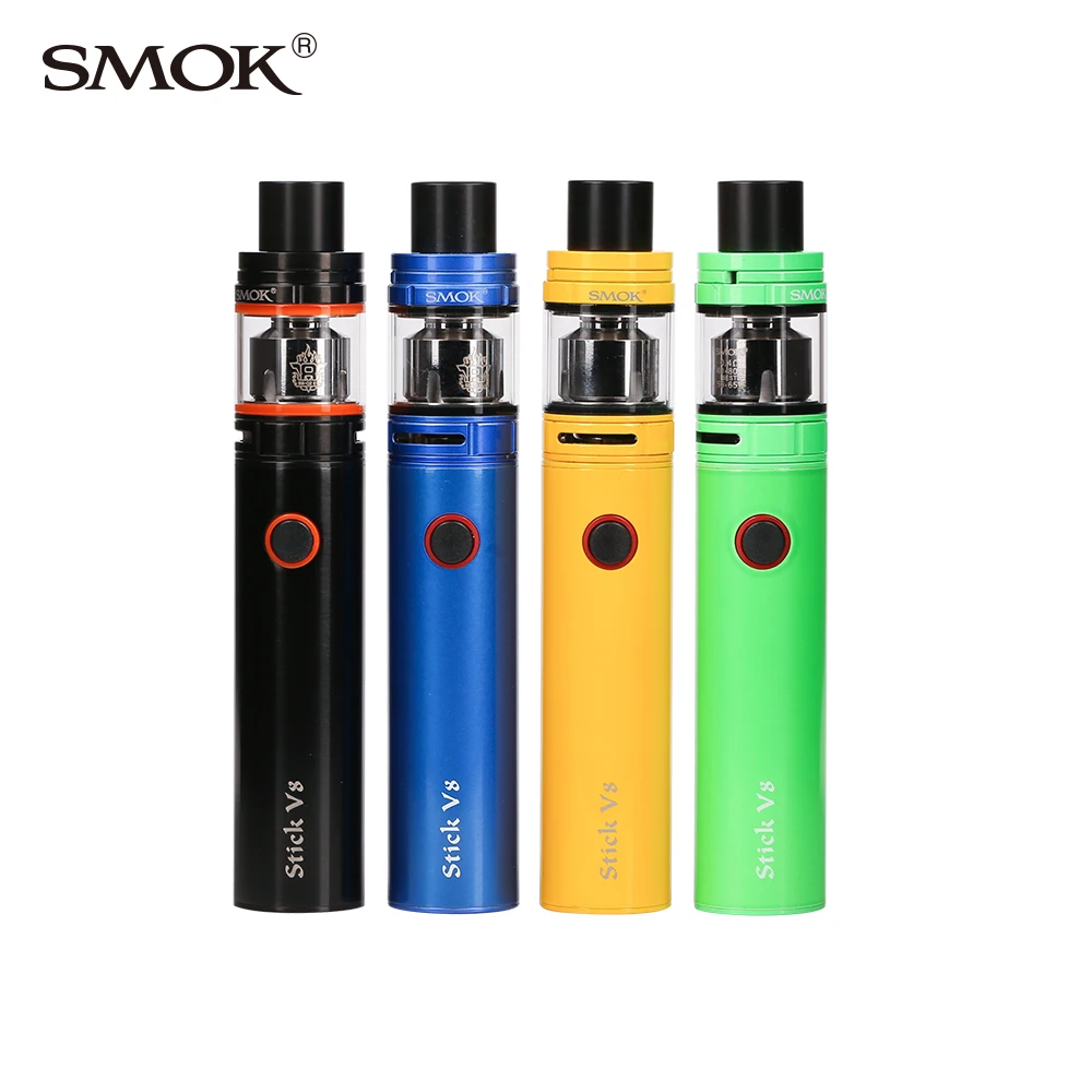 SMOK Stick V8 набор электронная сигарета стартовый с TFV8 большой детский бак 0.3ohm M2