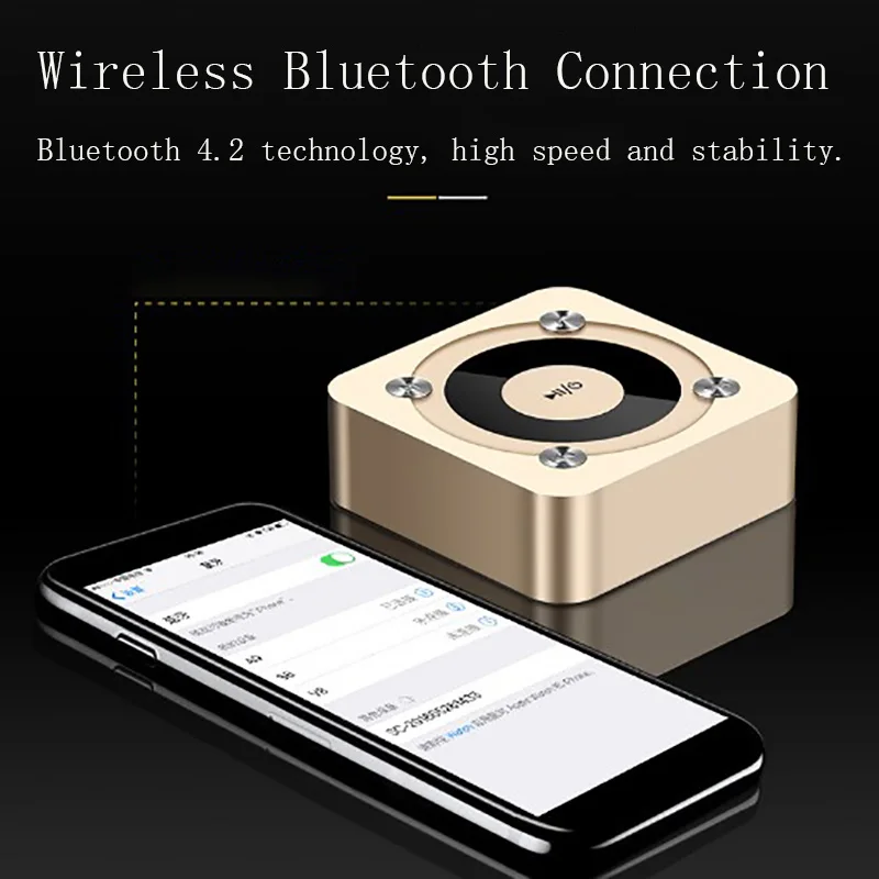 Смарт Bluetooth колонки Классический Портативный дизайн стерео объемный звук HD вызов