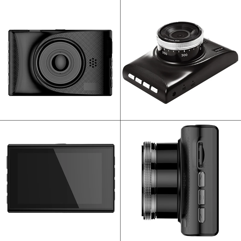 Anytek Q99B Автомобильный видеорегистратор 3 'ɿHD 1080 P камера Dash Cam 170 WDR g-сенсор