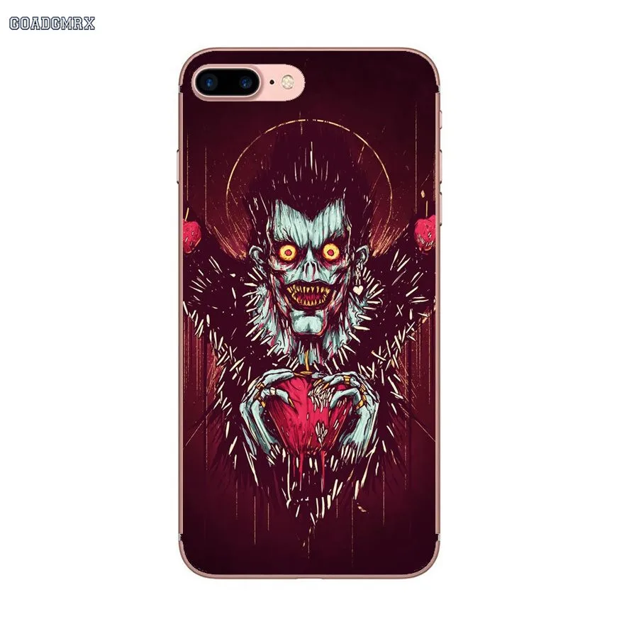 Мягкий прозрачный чехол для Huawei P Smart G7 G8 P7 Mate 10 P20 Pro P8 P9 P10 Lite Mini GR5 2017 Death Note Ryuk Anime