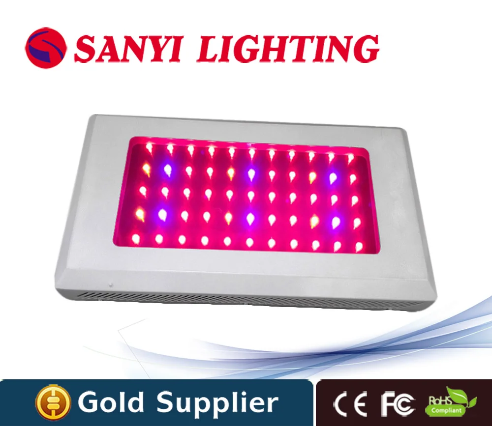 

165w LED Grow Light Lamp 55 SMD x 3W Leds Growth Greenhouse Indoor Hydroponic Plant Flowering Fixture Lighting Panel