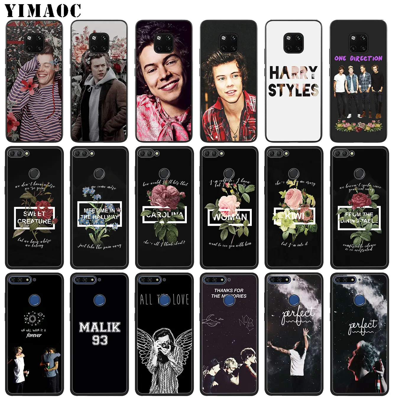 YIMAOC Гарри стили One Direction 1D Мягкий силиконовый чехол для телефона Huawei Mate 30 20 10 Pro Lite