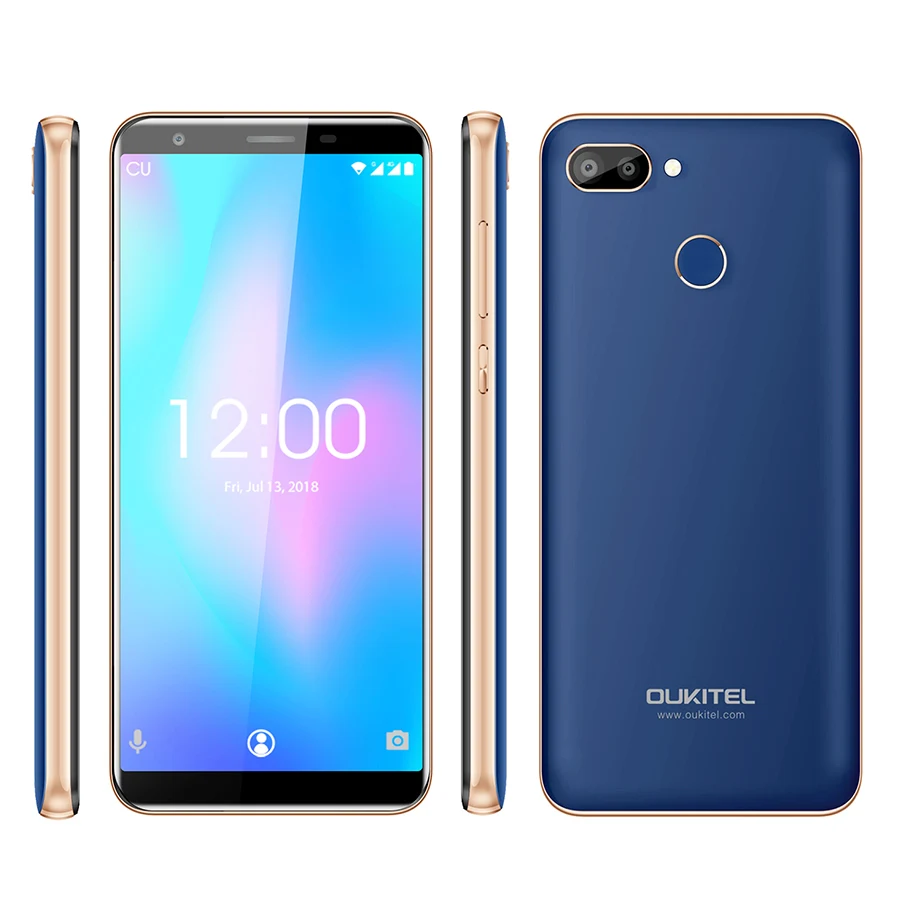Original OUKITEL C11 Pro 5.5 inch 18:9 Android 8.1 Mobile Phone Quad Core 3GB RAM 16GB ROM 4G Cell phones 3400mAh Smartphone | Мобильные