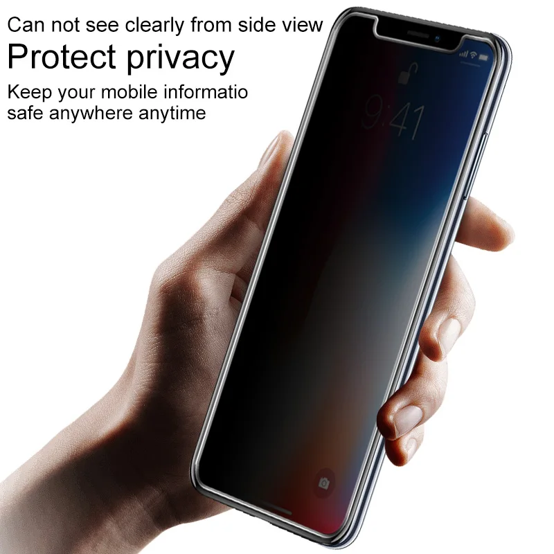 Для iPhone X/XS Защитная пленка для экрана IMAK защита конфиденциальности Анти всплеск