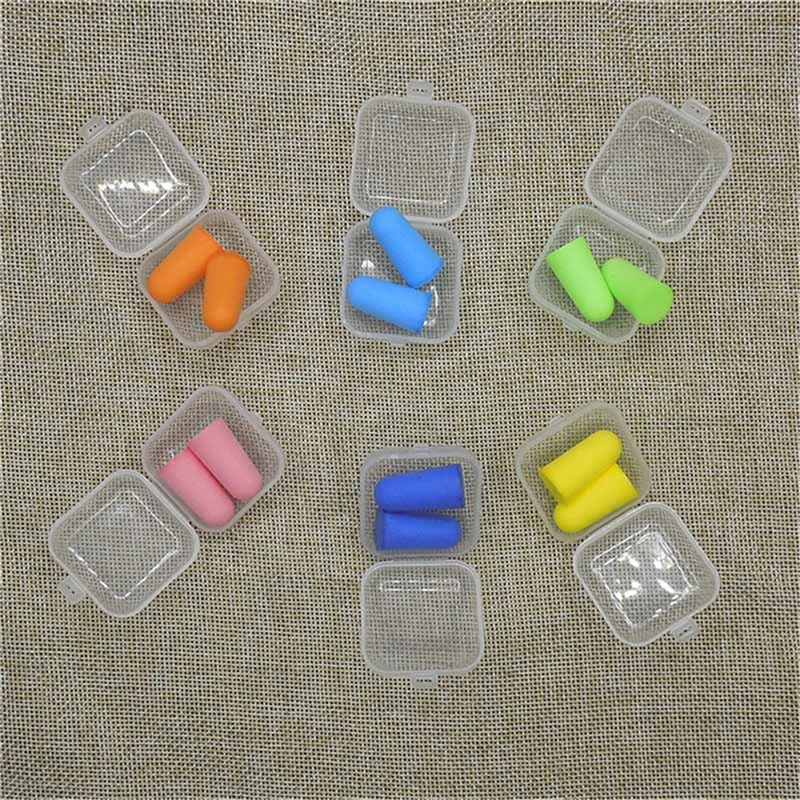 Хит продаж мягкие проводные затычки для ушей из пенопласта шумоподавляющие