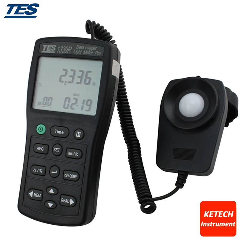 Тестер света TES1339R 0 01 до 999900 люкс|tester meter|tester pctester light |