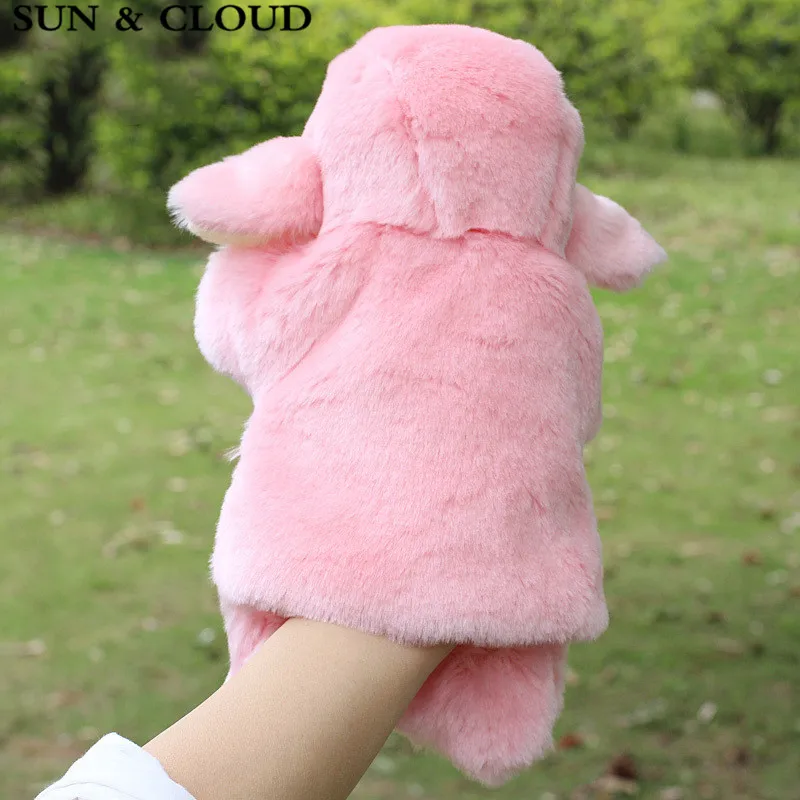 Солнце и облако 1 шт. Овцы руки кукол Игрушечные лошадки Новинка Симпатичные