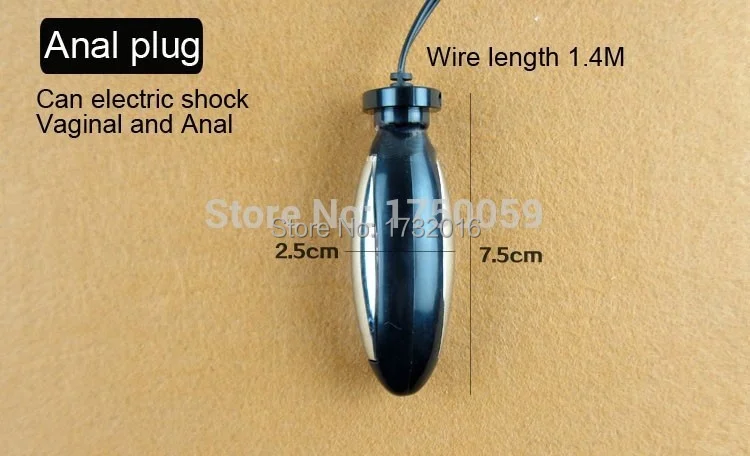 Electric Shock Massager Anal Plug Electro Nipple Clamps Penis 4 Paster Sex Toys Products | Красота и здоровье