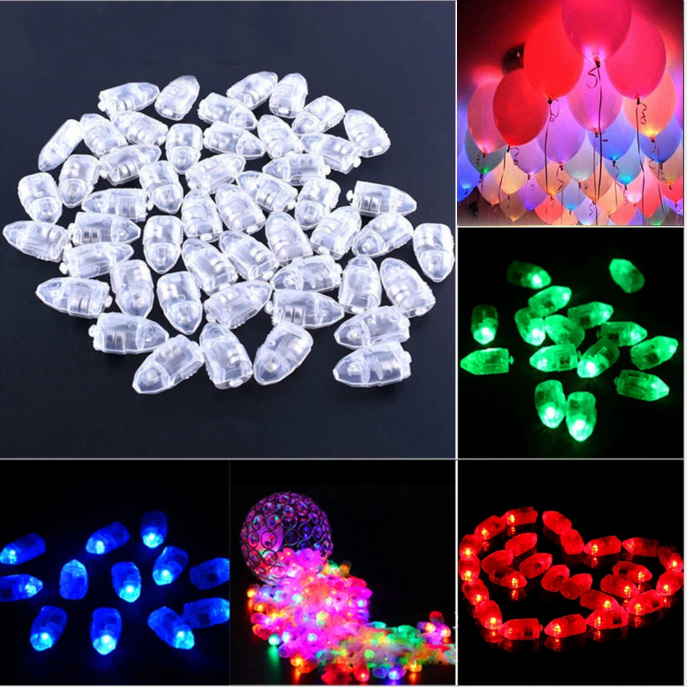 10Pcs Mini Led Balloon Light High Brightness Glow Flash Balloon Lantern Lamp Birthday Wedding Party Christmas Decoration