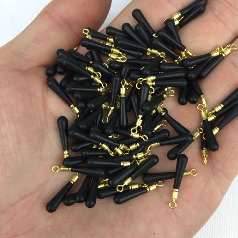 25pCS Fishing rubber rotation float rest accessories bobber drift tackle tools diy set and rod pod Lead Sheath Tube wholesale | Спорт и