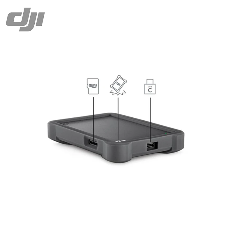 SeagateS DJI Fly Drive емкостью 2 ТБ, есть место для более чем 60 часов съемки