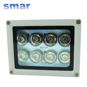 100% Совершенно новый 40-80 м ночное видение 8 светодиодов ИК Инфракрасная осветительная лампа для камеры видеонаблюдения