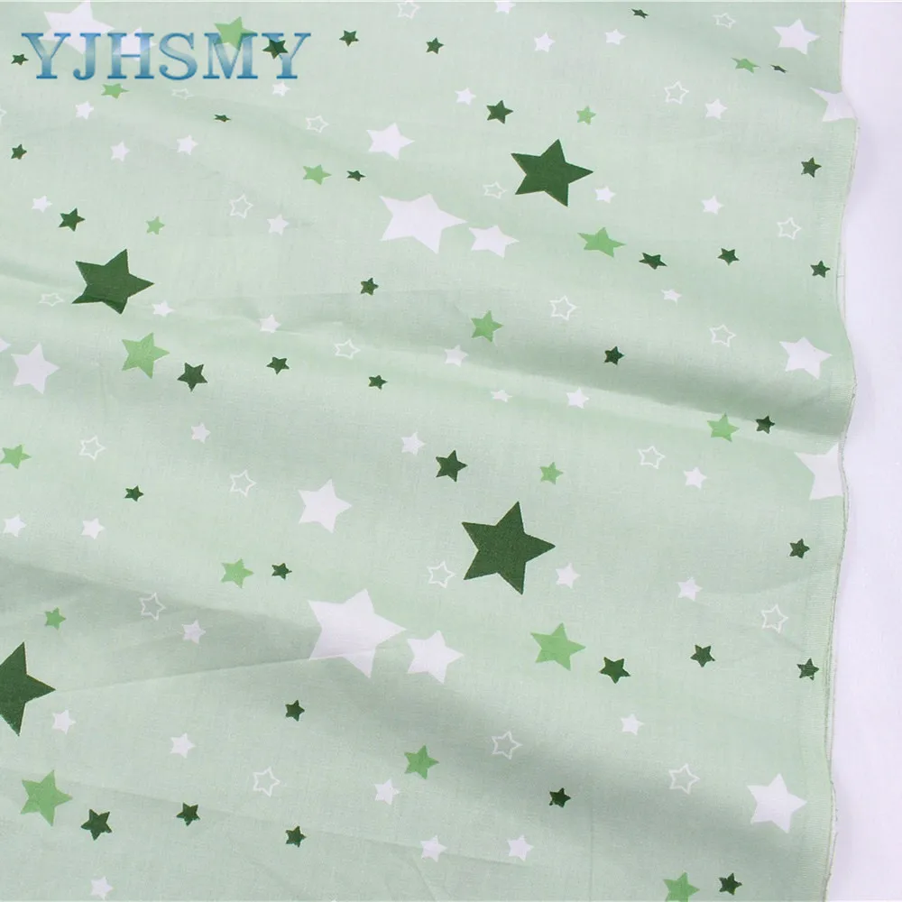 YJHSMY 177282 хлопковая ткань серии Star ширина 50x160 см/шт набор постельного белья ручной