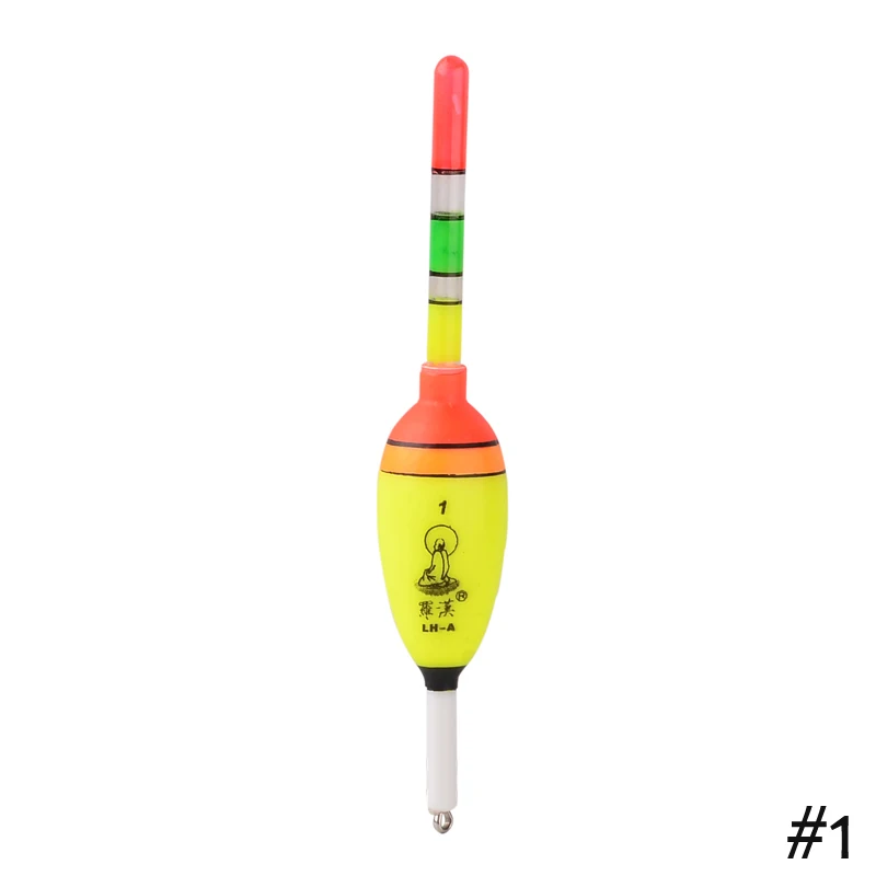 5 шт./лот EVA светящаяся плавающая наживка различные размеры наружная для рыбы