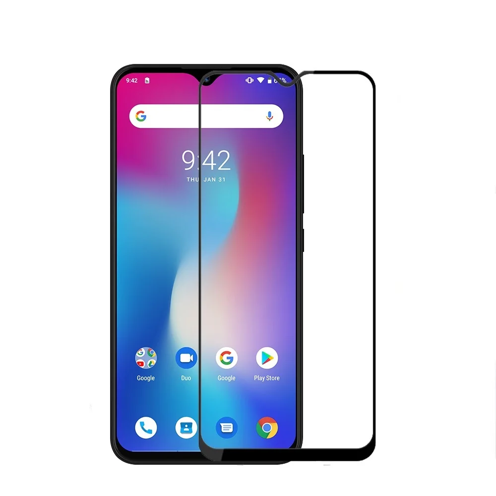 3D закаленное стекло для Umidigi Umi Power стеклянная защита экрана 2.5D 9H Премиум полное