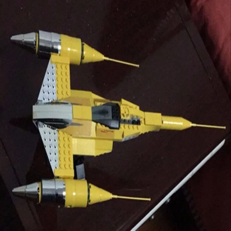Новый 05060 серия войны Naboo сборный истребитель орфографические вставки