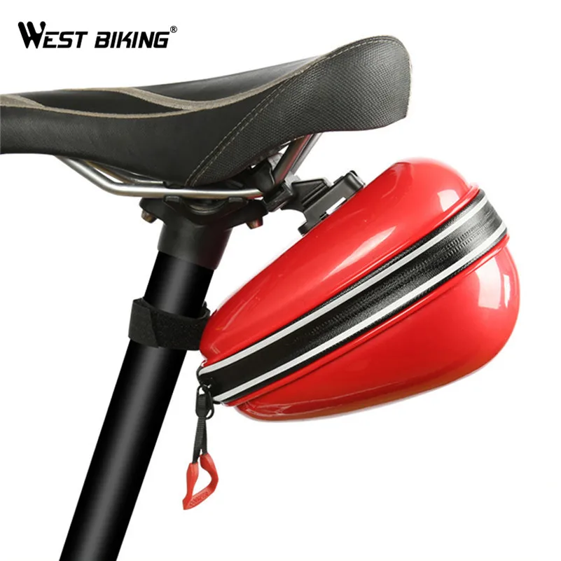 Сумка седло WEST BIKING для велосипеда из АБС пластика водонепроницаемая сумка