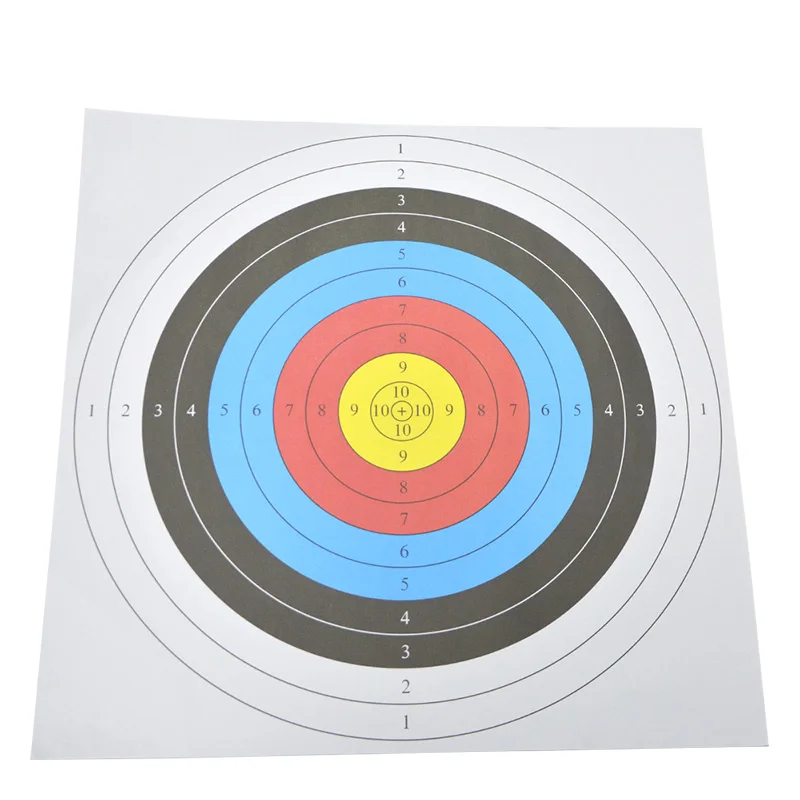 

Sharrow 8 Pieces Archery Target Paper For Shooting Practice 60*60CM Practice Paper