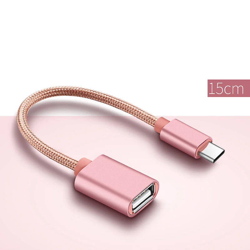USB C адаптер OTG кабель type C к USB 3,0 USB 2,0 Thunderbolt 3 OTG type-C адаптер для samsung One Plus MacBook USBC OTG