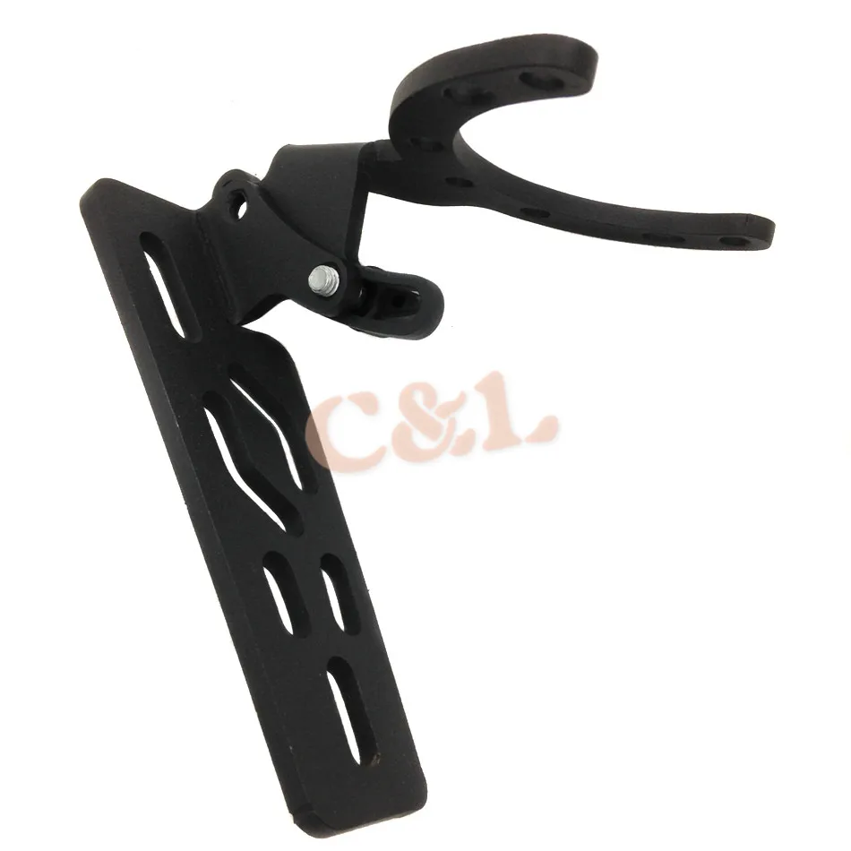 Черный Регулируемый кронштейн для камеры телефона Yamaha Suzuki Ducati Triumph|bracket shelf|bracket