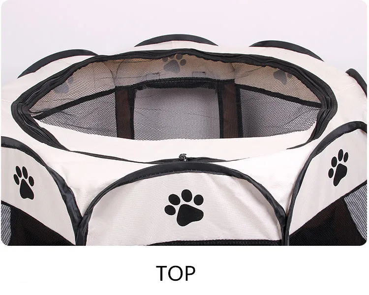 3 вида цветов портативный складной тент для питомца манеж собачий забор щенок