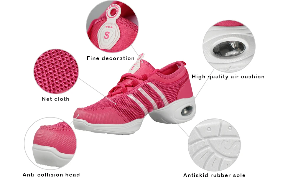 Movefun/современная танцевальная обувь для фитнеса и джаза женская на платформе