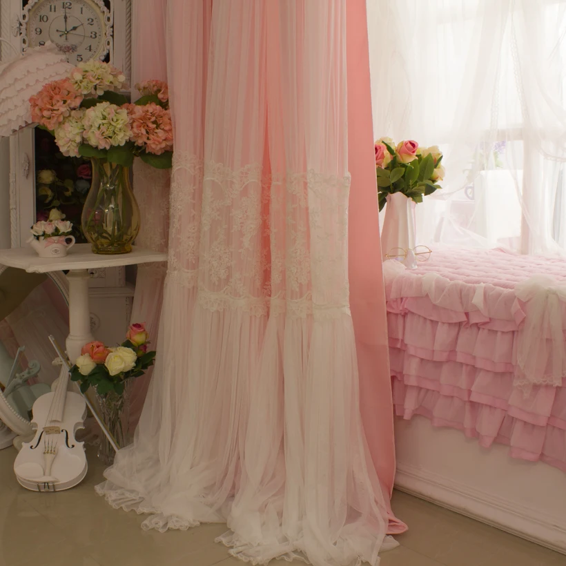 Новая ткань принцессы и тюль шторы роскошная вышивка ручной работы фототкань для