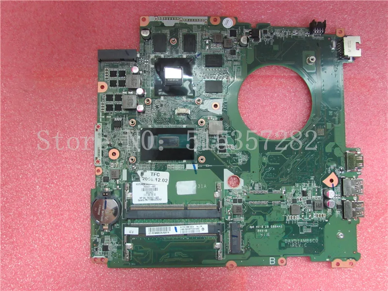 Материнская плата для ноутбука Envy 17 K K2 782621 501 DAY31AMB6C0 со стандартным процессором 2 4