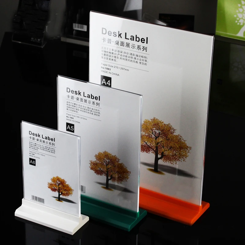 (2 шт./упаковка) стол вертикально стоящий Настольный двухсторонний акриловый