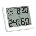 Многофункциональный ЖК-цифровой термометр гигрометр крытый Открытый Автоматический электронный измеритель температуры и влажности монитор Часы
