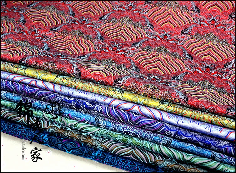 Костюм ханьфу Национальный Чонсам из жаккардовой ткани/100 см * 75 | Дом и сад