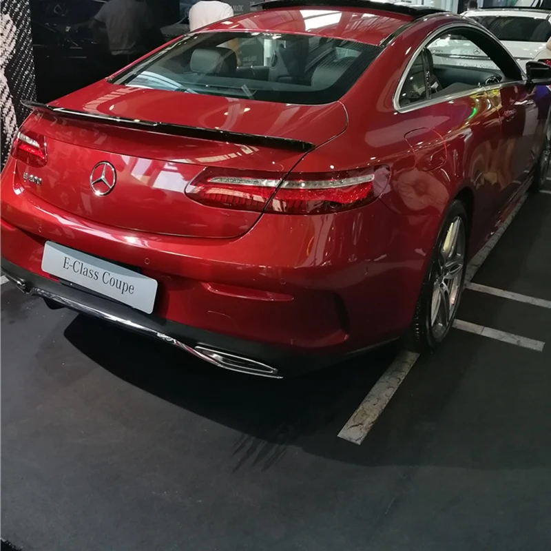 Для Benz E class 2 дверь купе Спойлер ABS Материал заднее крыло праймер цвет задний спойлер для Benz C238/E2004MATIC/E300 спойлер