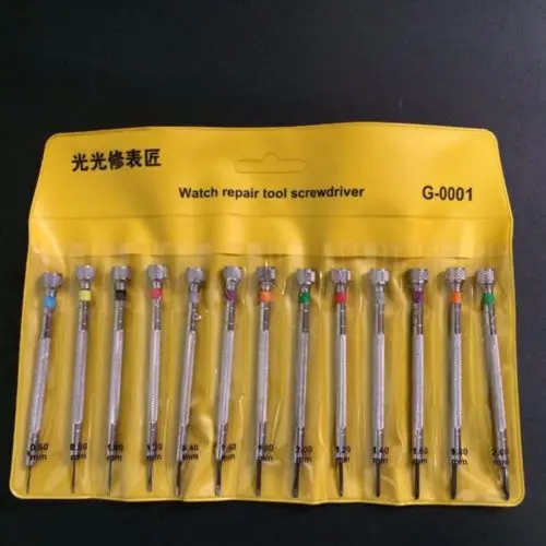 0 6 мм 2 13 шт. новая модель очки для часов плоские лезвия|watchmakers screwdriver set|screwdriver set