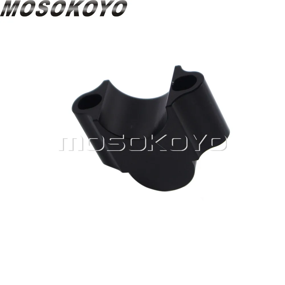 Черный Enduro Racing 30 мм Руль Riser Kit 1 1/8 "7/8" крепление для Honda CRF 1000 KTM DUKE 1190 990 SMR YAMAHA ATV