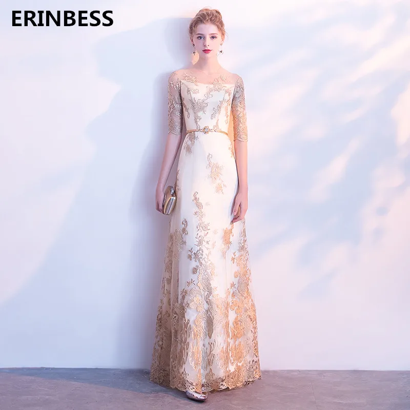 Vestidos De Festa элегантное вечернее платье трапециевидной формы с аппликацией из тюля
