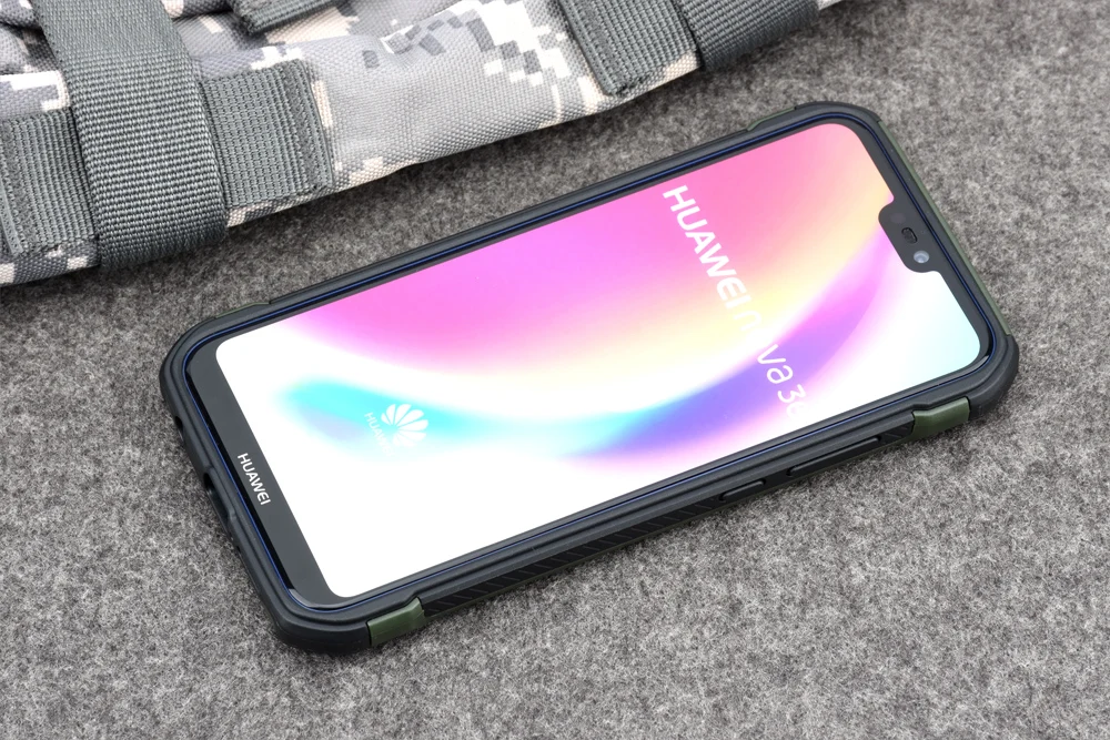 Армейский камуфляжный чехол для телефона huawei Nova 3e Nova 3i с узором PC+ TPU 2 в 1 противоударный защитный чехол-накладка для Nova3