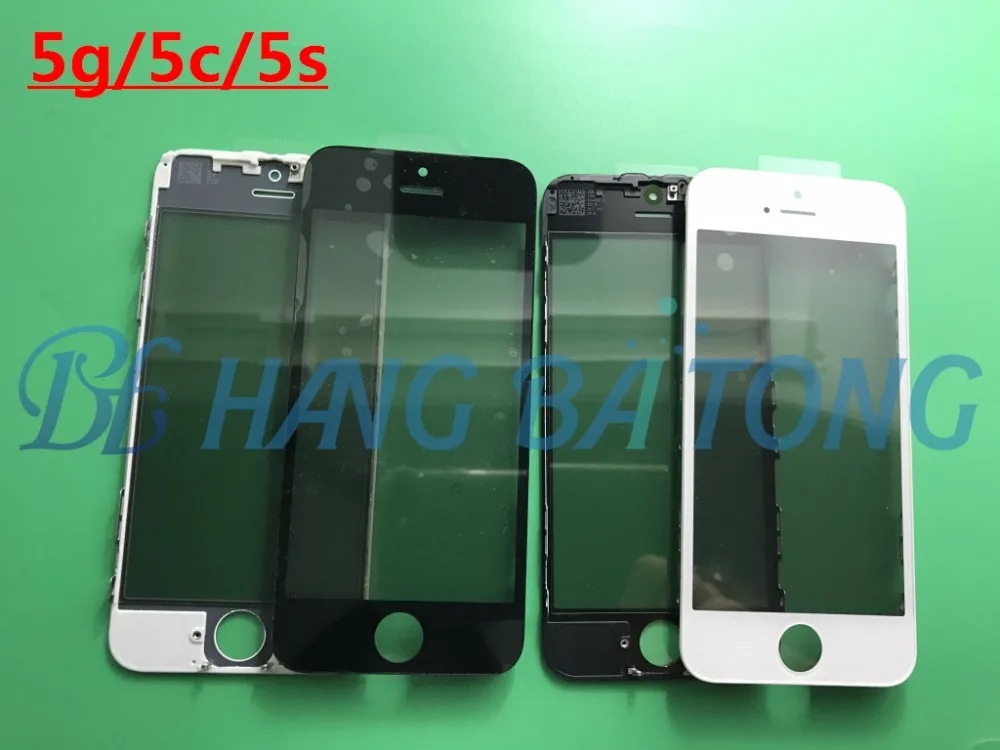 Внешнее стекло холодного отжима со средней рамкой в сборе 10 шт. фронтальная