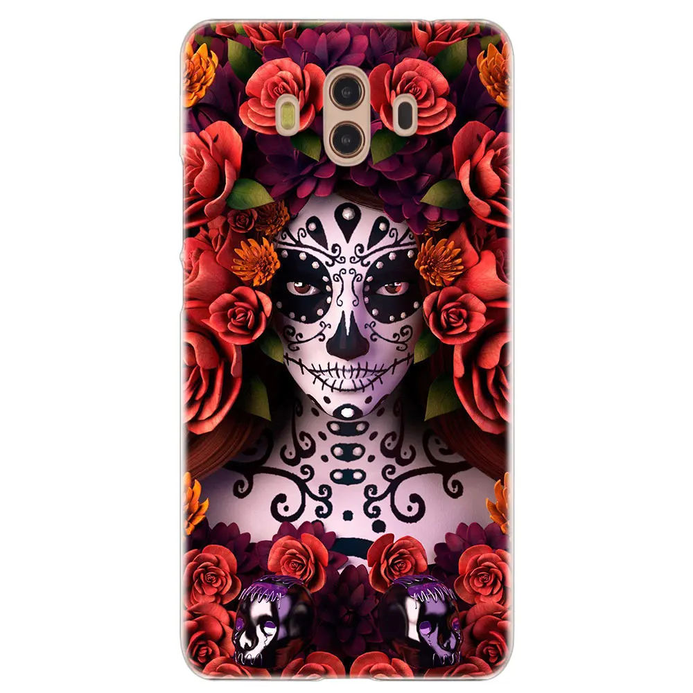 Модный чехол MLLSE с черепами и катринами для huawei mate S 10 20 Lite Pro Y3II Y5II Y6II Y5 Y6 Y7 Prime Y9