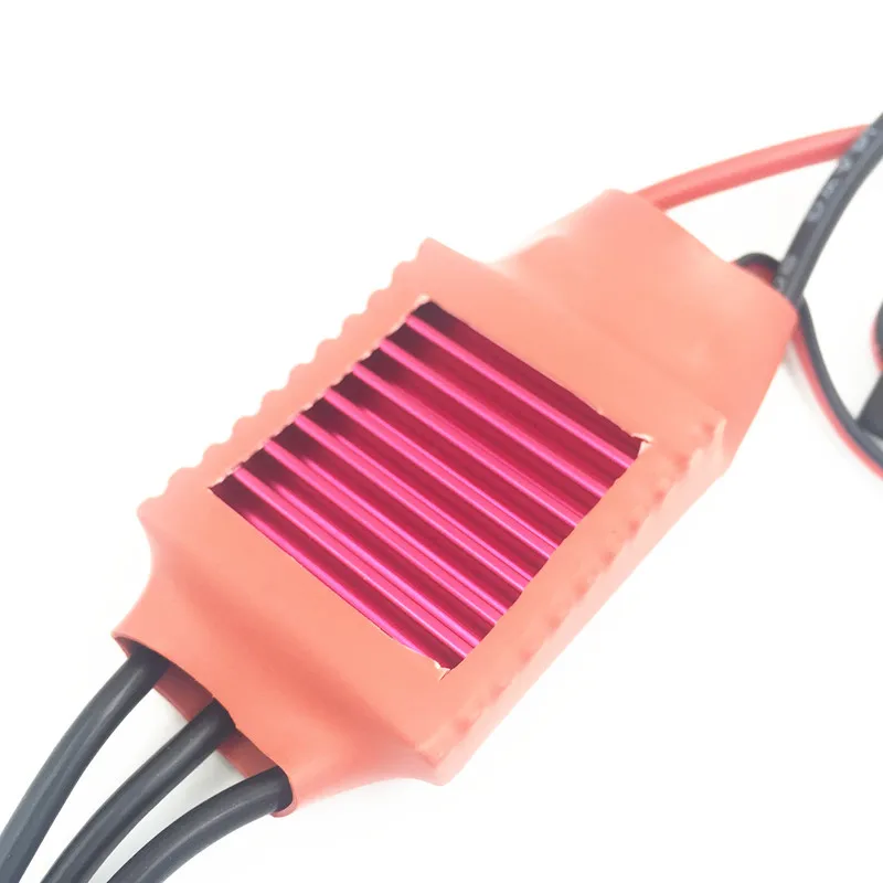 Бесщеточный электронный контроллер скорости красный кирпич 70A/50A ESC 5 В/5A BEC для