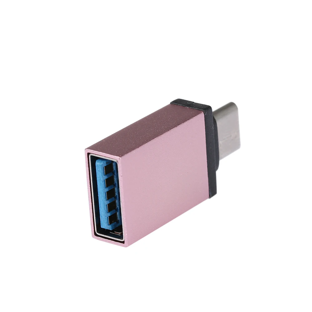 Мини-адаптер type C к USB-A 3,0 Женский конвертер OTG USB C 3,1 для Mac Nexus 5X6 P папа-мама USB-C 3,1 OTG адаптер