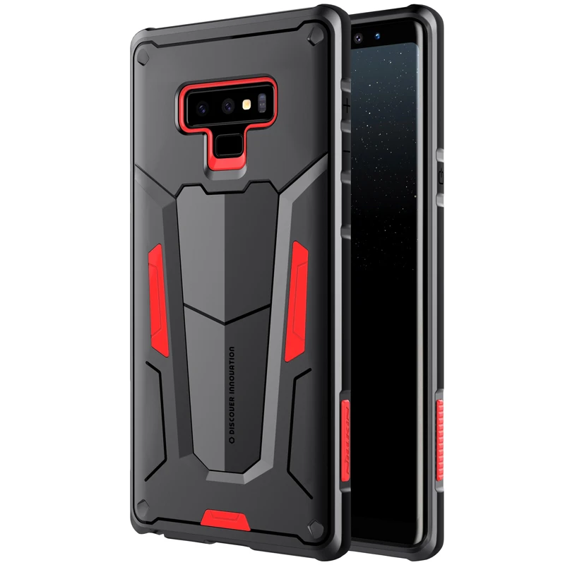 Красный Для samsung Galaxy Note 9 Nillkin Defender 2 защитный чехол для улицы Note9 чехол для задней панели для samsung Note 9 чехол для задней панели телефона - Цвет: Красный