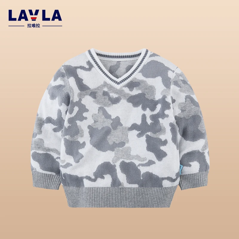 Lavla/Новые Высокое качество 100% хлопок мягкие детские v образный вырез печатных