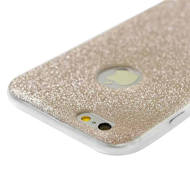 Bling Роскошный блеск гель чехол для iPhone 6 plus/6 S Plus 5.5 &quotзащитный прозрачный ультра