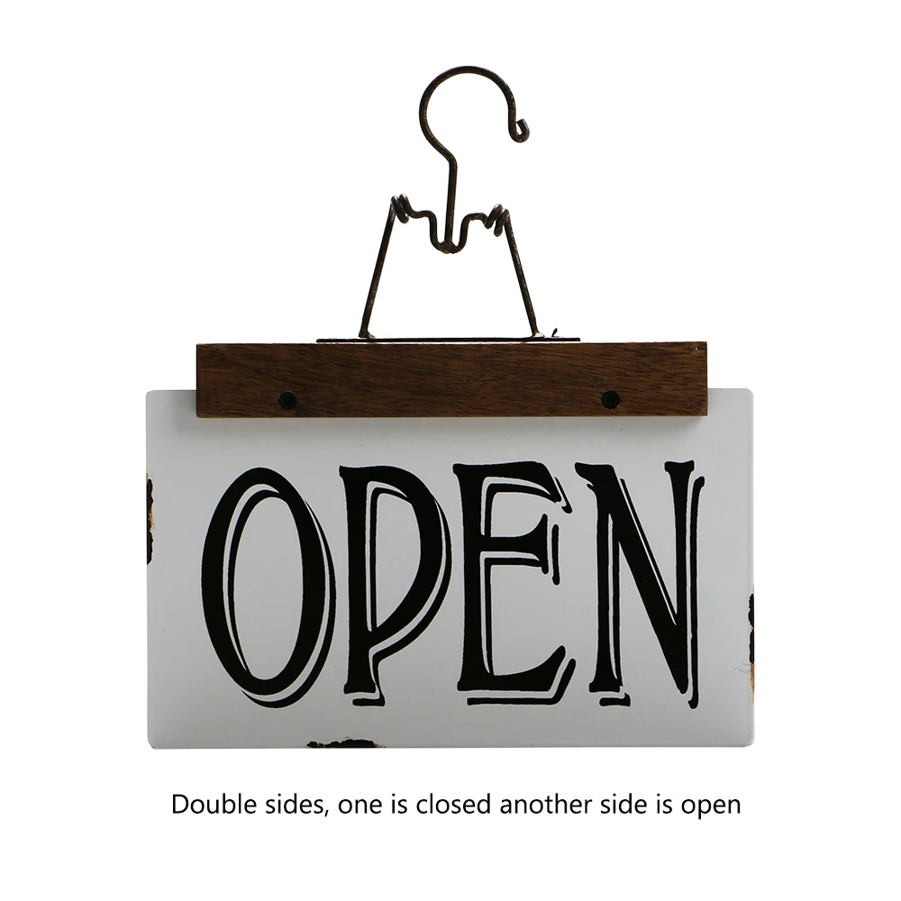 Деревенский винтажный Ностальгический металлический Железный открытый