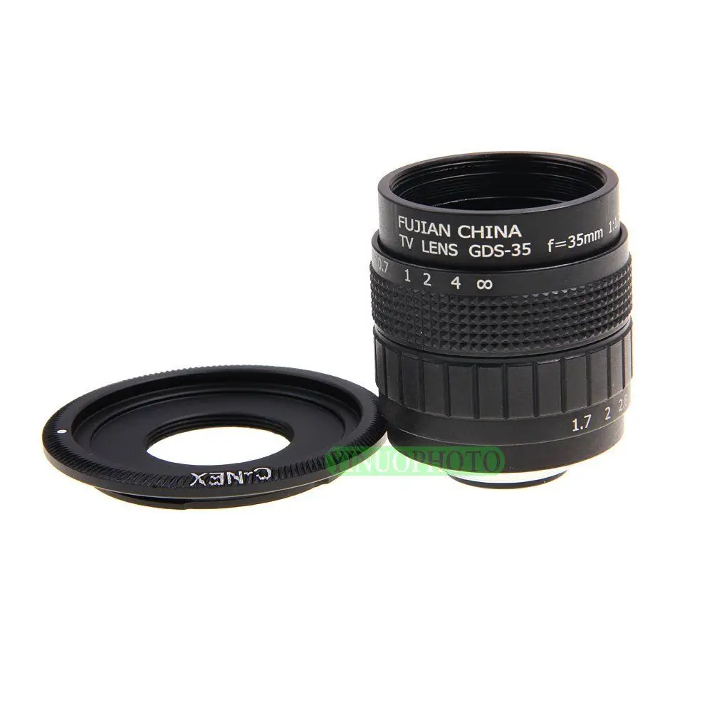 Фуцзянь 35 мм F1.7 CC TV Movie lens + C Mount to Sony NEX 6 5R|fujian 35mm|fujian 35mm f1.735mm f1.7 |